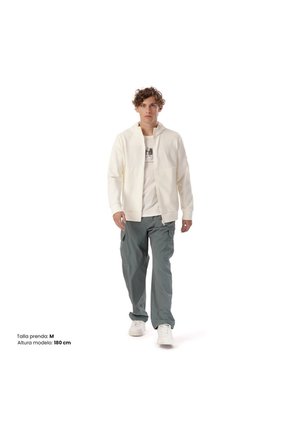 Buzo Deportivo Para Hombre Dimensional Blanco Hueso