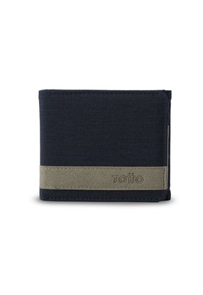 Billetera Hombre Lad Grande Con RFID Blocker Azul