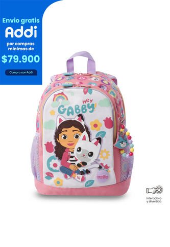Morral Para Niña Hey Gabby Mediano Rosado Totto