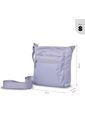 Bolso Para Mujer Supiori Tipo Crossbody Pequeño Morado de Totto