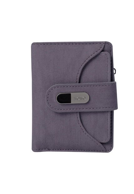Billetera Dull S Con RFID Blocker Morada