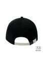 Gorra Beisbolera Melky Con Filtro UV Negra/Gris de Totto