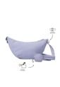 Bolso Para Mujer Suzuka Tipo Crossbody Pequeño Morado de Totto