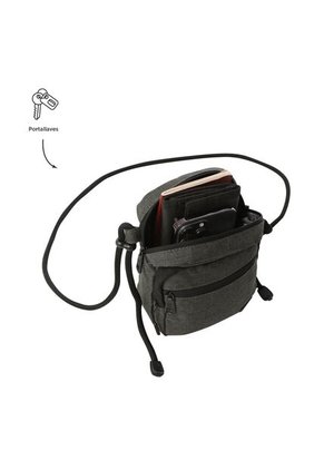Bolso Para Hombre Riva Crossbody Pequeño Café
