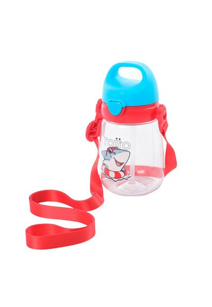 Botilito Plástico Little Surfer 350 ML Gris