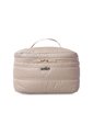 Cosmetiquera Multiuso Moxi Grande Beige/Metálico de Totto