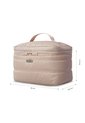 Cosmetiquera Multiuso Moxi Grande Beige/Metálico de Totto