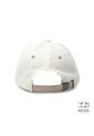 Gorra Beisbolera Pompe Color Blanca/Beige de Totto