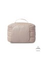 Cosmetiquera Multiuso Moxi Grande Beige/Metálico de Totto