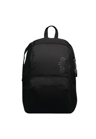 Morral Universitario Ometto Negro Unisex Totto