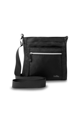 Bolso Para Mujer Supiori Tipo Crossbody Pequeño Negro Totto