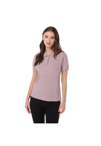 Camisa Polo Chechi Para Mujer Rosada