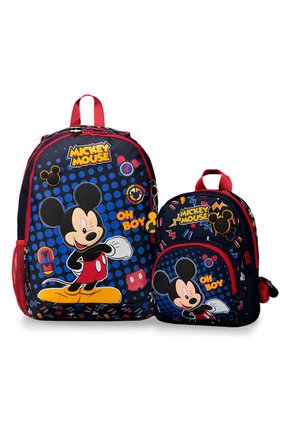 Combo Mickey Morral + Lonchera Kit X 2