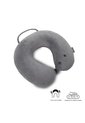 Almohada De Viaje Memory Foam Jet Pillow Color Gris de Totto