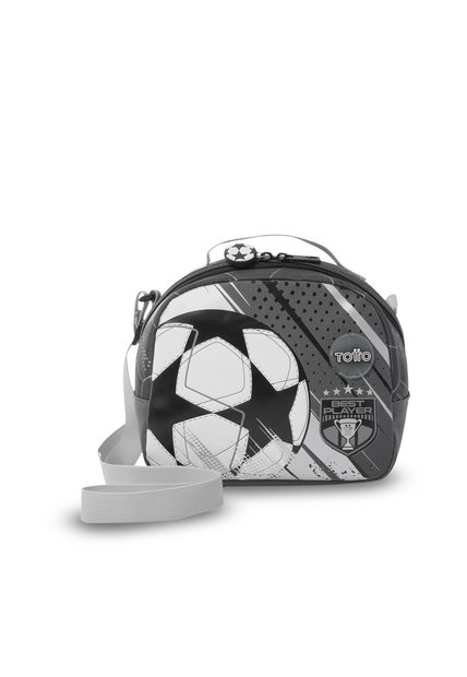 Lonchera Térmica Para Niño Champion Mediana Estampado De Fútbol