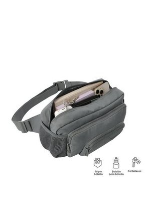 Riñonera Para Hombre Chill Rud Gris