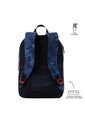 Morral Para Hombre Marvel Blue Mediano Azul de Totto