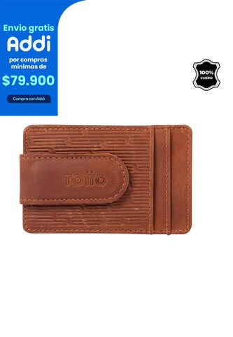 Portadocumentos De Cuero Mag Café Totto