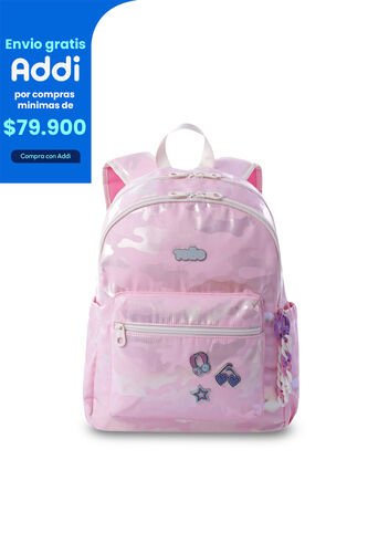 Morral Para Niña Majestic Mediano Color Rosado Totto