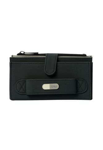 Billetera Dull L Con RFID Blocker Negra Totto
