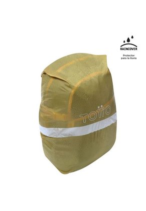 Forro Impermeable Rain Cover Plegable Para Maleta Amarillo