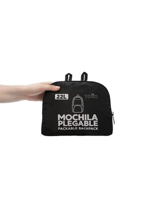 Morral Plegable  Syncro Negro