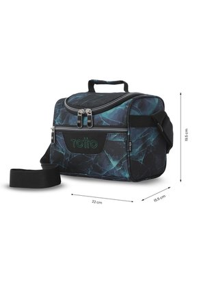 Lonchera Térmica Para Hombre Pizarra Mediana Azul