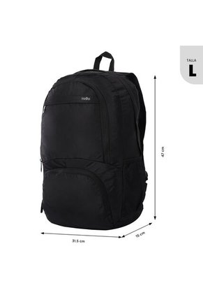 Morral Plegable  Syncro Negro