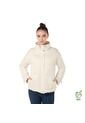 Chaqueta Acolchada Para Mujer Silvestre Blanca de Totto