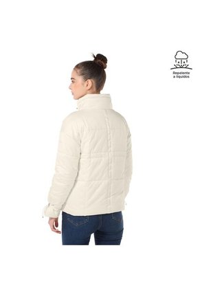 Chaqueta Acolchada Para Mujer Silvestre Blanca