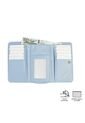 Billetera Texture Var Con RFID Blocker Azul de Totto