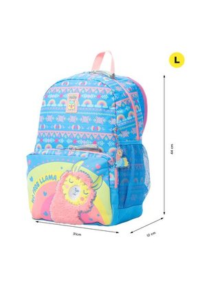 Morral Para Niña Llama L Azul
