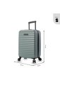 Maleta De Cabina 360 Helios S1 2.0 10 Kilos Verde de Totto