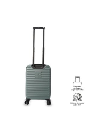 Maleta De Cabina 360 Helios S1 2.0 10 Kilos Verde
