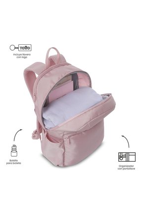 Morral Universitario Trak Porta PC 14" Rosado Mujer