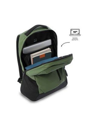 Morral Universitario Porta PC 16" Detroit Verde Hombre