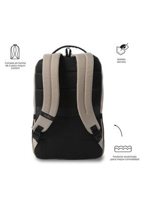 Morral Ejecutivo Porta PC 15" Drift Café Hombre