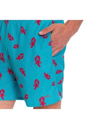 Pantaloneta Estampada Para Hombre Lown Verde