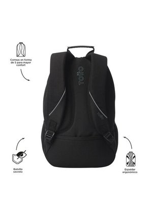 Morral Universitario Cambri 2.0 Porta PC 15.4" Negro Unisex