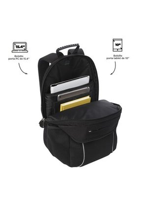 Morral Universitario Cambri 2.0 Porta PC 15.4" Negro Unisex