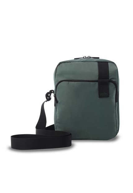 Bolso Para Hombre Drill Tipo Crossbody Pequeño Verde