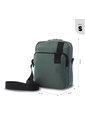 Bolso Para Hombre Drill Tipo Crossbody Pequeño Verde de Totto