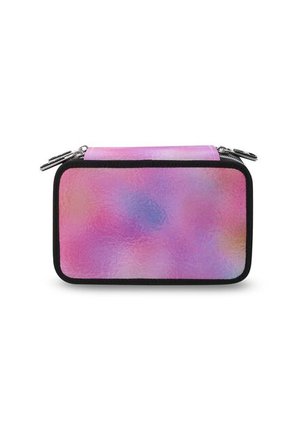 Cartuchera Multiuso Pluma Glitter Grande Rosada Mujer
