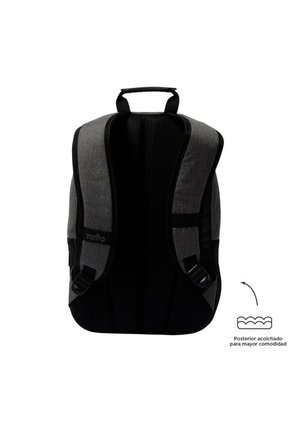 Morral Ejecutivo Porta PC 14" Pardillo 2.0 Gris/Negro/ Hombre