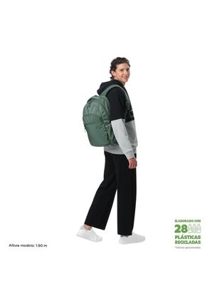 Morral Universitario Porta PC 15.4" Indo Verde Hombre