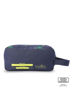 Cartuchera Escolar Grande Para Niño 2 Cuerpos Digisaurio Azul