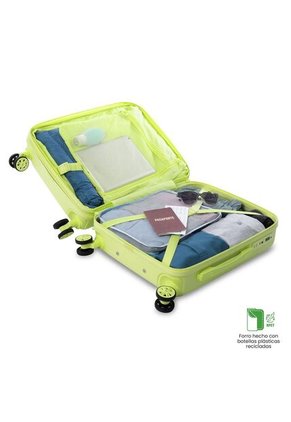Maleta De Cabina 360 Bazy+ 2.0 10 Kilos Verde