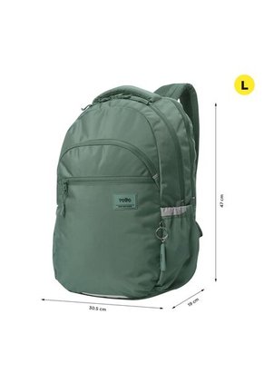 Morral Universitario Porta PC 15.4" Indo Verde Hombre