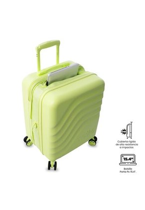 Maleta De Cabina 360 Bazy+ 2.0 10 Kilos Verde