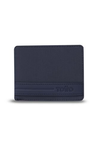 Billetera Para Hombre Vlideri 3.0 Con RFID Blocker Azul Totto